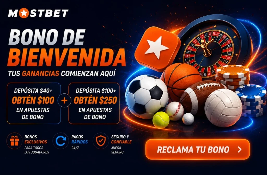 Mostbet México: oferta inicial con deportes en directo